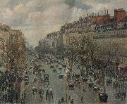 Camille Pissarro Boulevard Montmartre in Paris china oil painting reproduction